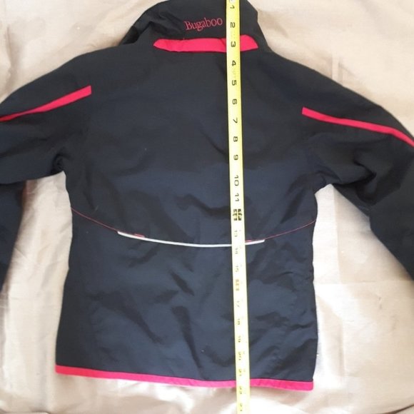 COLUMBIA | Girls Bugaboo Jacket Black Pink Size X Small - Picture 7 of 8
